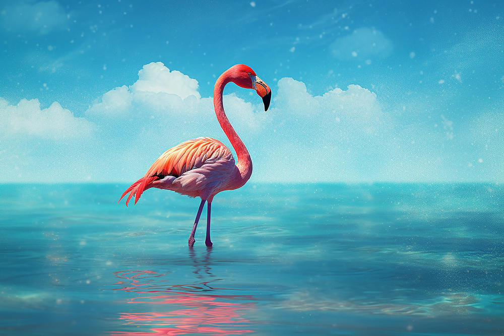 Can flamingo fly